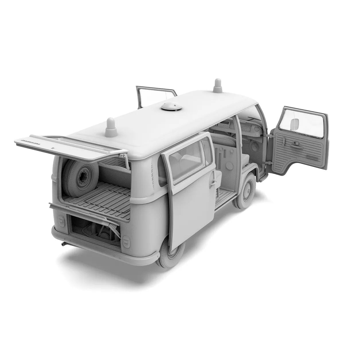 AK Interactive AK35023 1:35 T2 Model 1967 Public Service