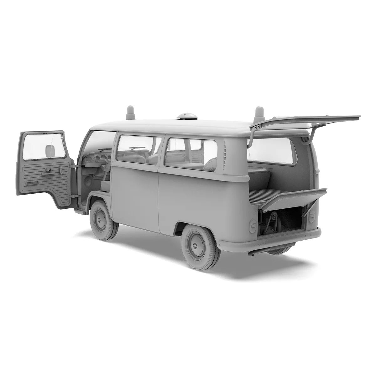 AK Interactive AK35023 1:35 T2 Model 1967 Public Service