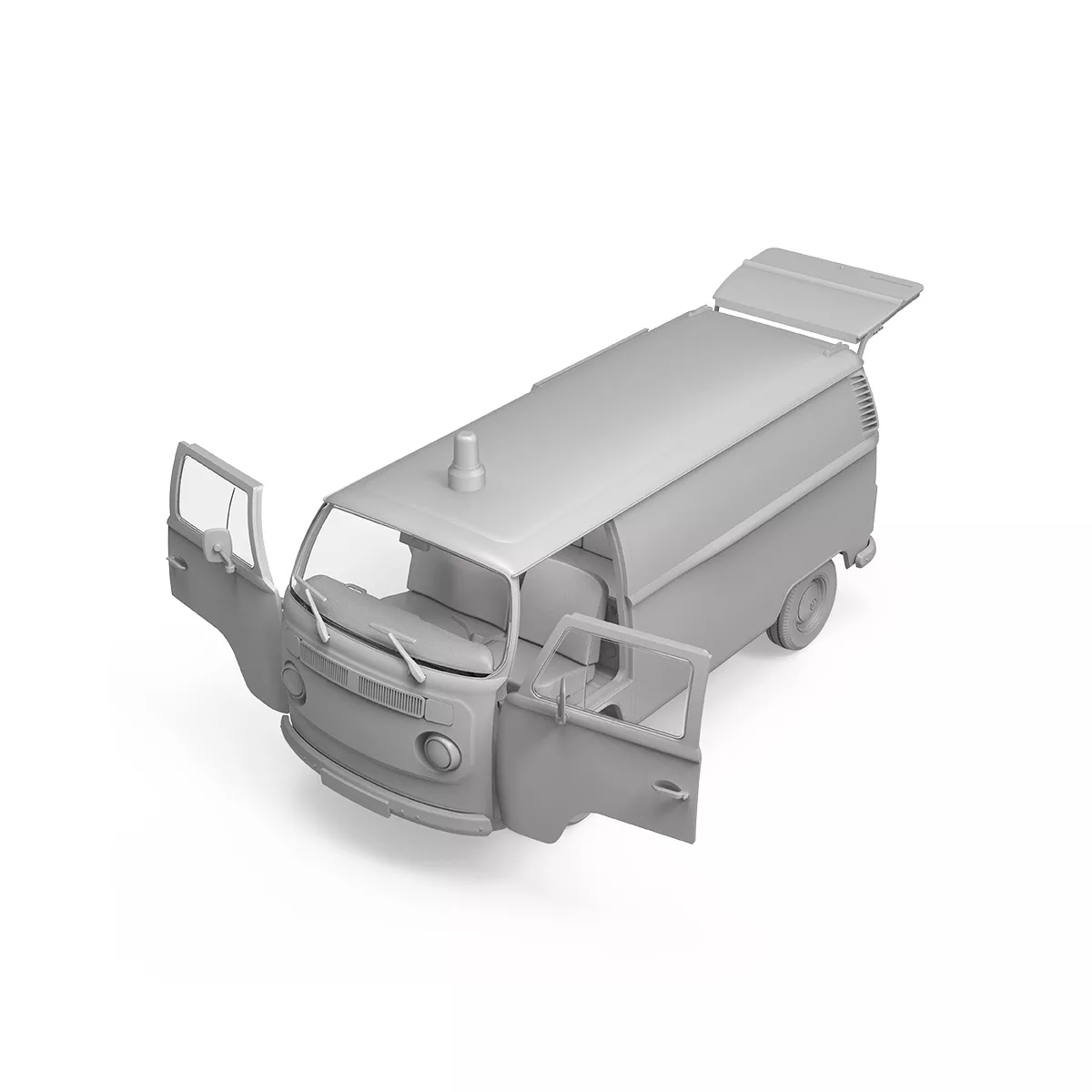 AK Interactive AK35024 1:35 T2 Model Van 1972