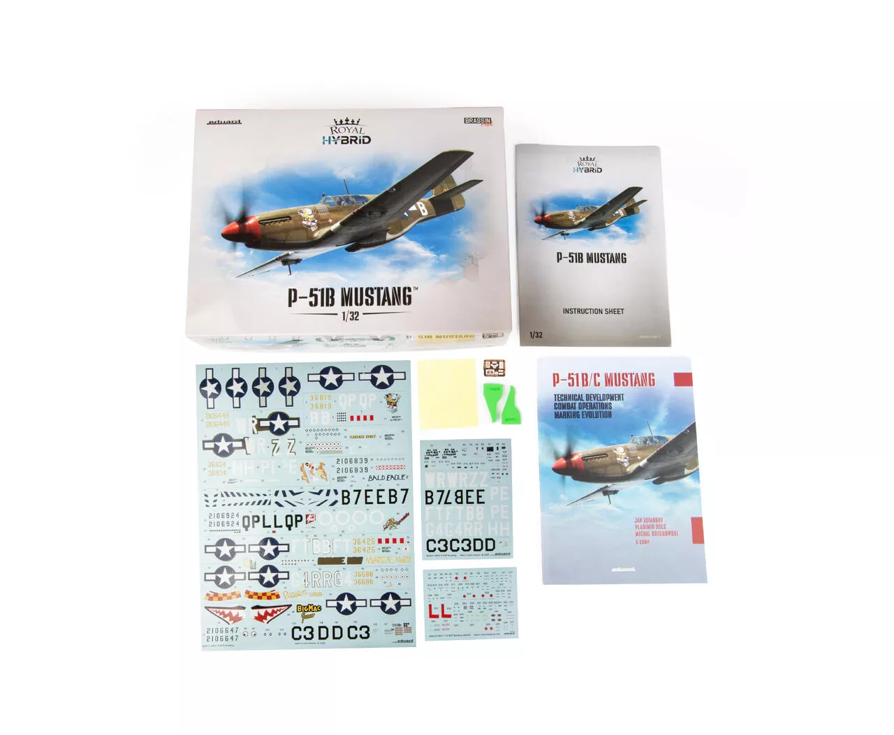 Eduard 932011 1/32 P-51B Mustang Royal Hybrid