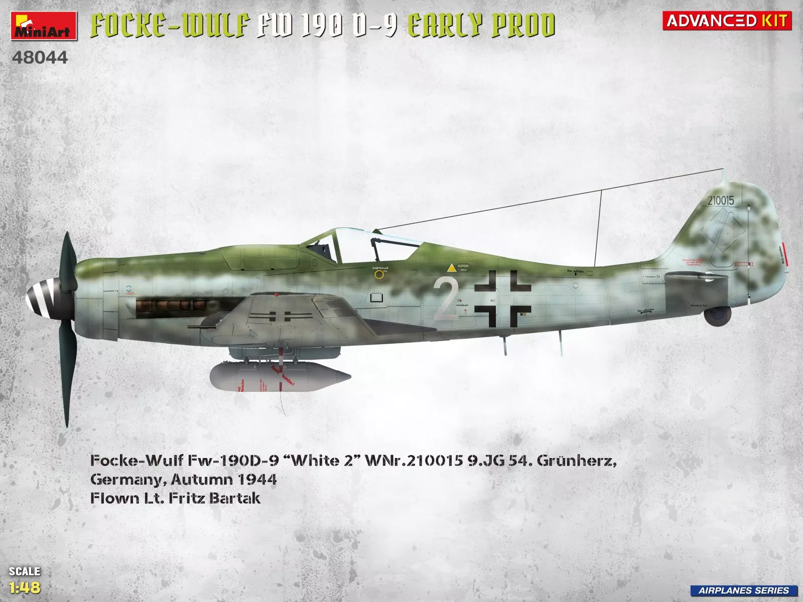 MiniArt 48044 1:48 Focke-Wulf Fw 190D-9 Early Prod. Advanced Kit