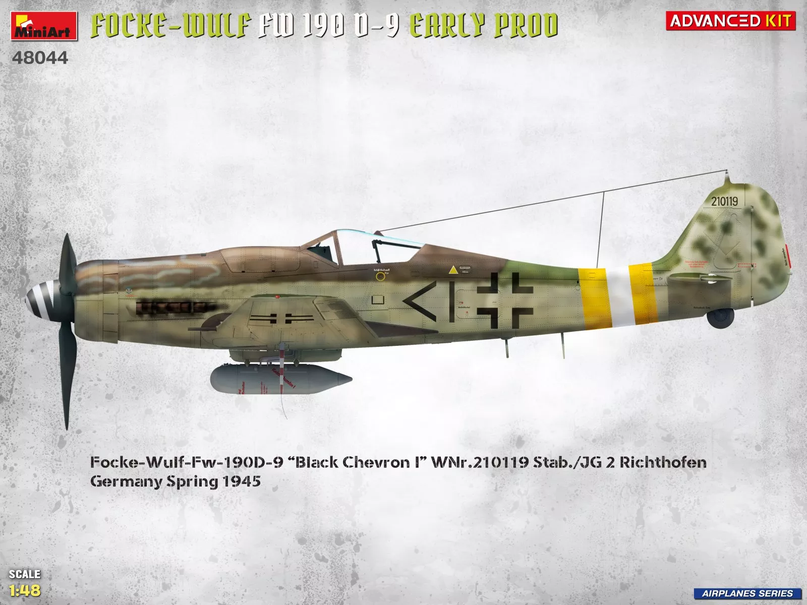 MiniArt 48044 1:48 Focke-Wulf Fw 190D-9 Early Prod. Advanced Kit