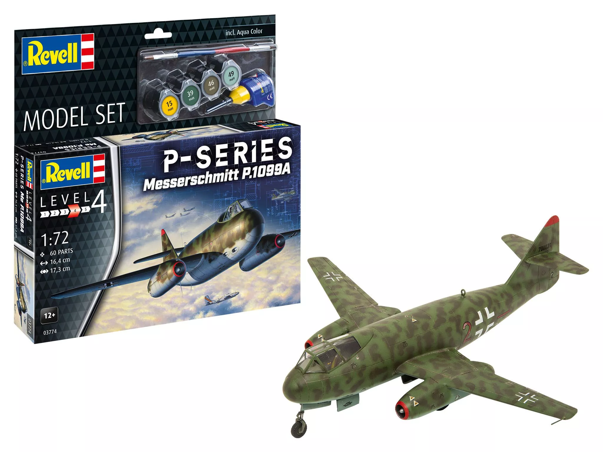 Revell 63774 1/72 P-Series Messerschmitt P.1099A