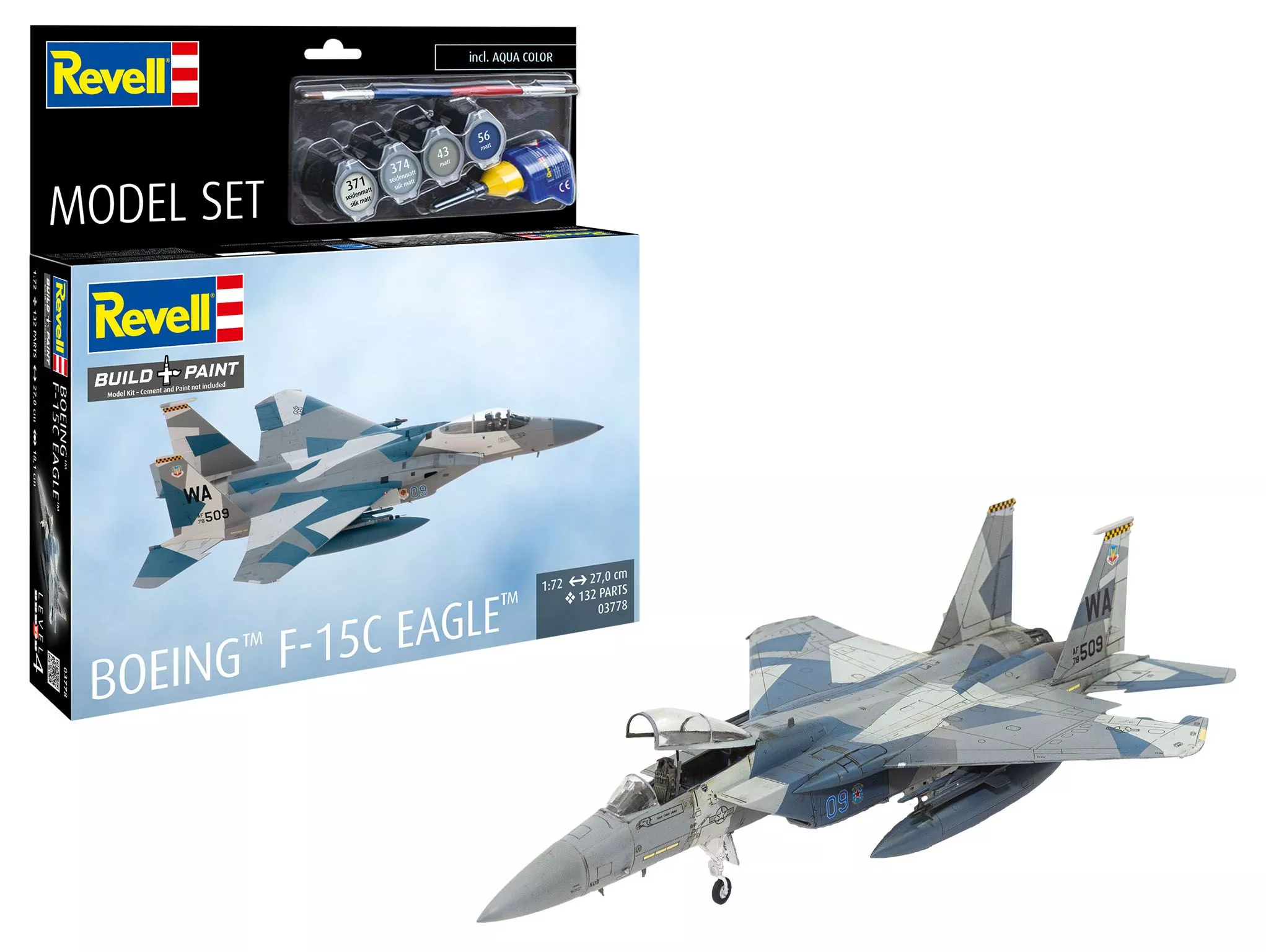 Revell 63778 1:72 F-15C Eagle Model Set
