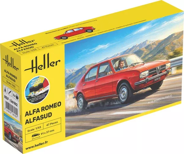 Heller 56182 1:43 Alfa Romeo Alfasud Starter Kit