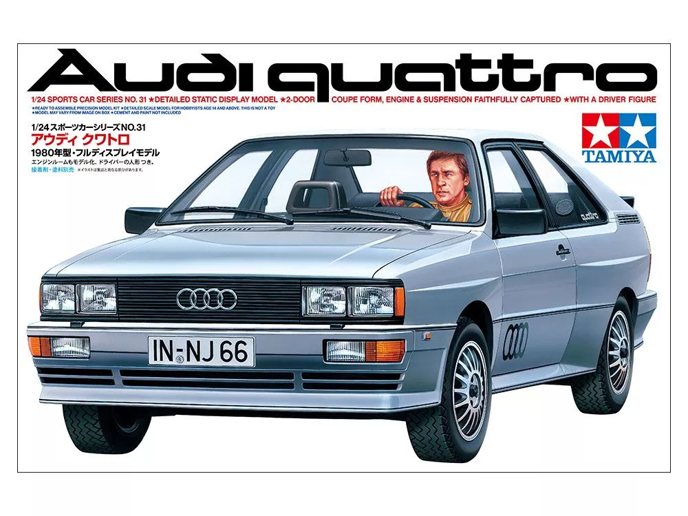 Tamiya 24031 1:24 Audi Quattro