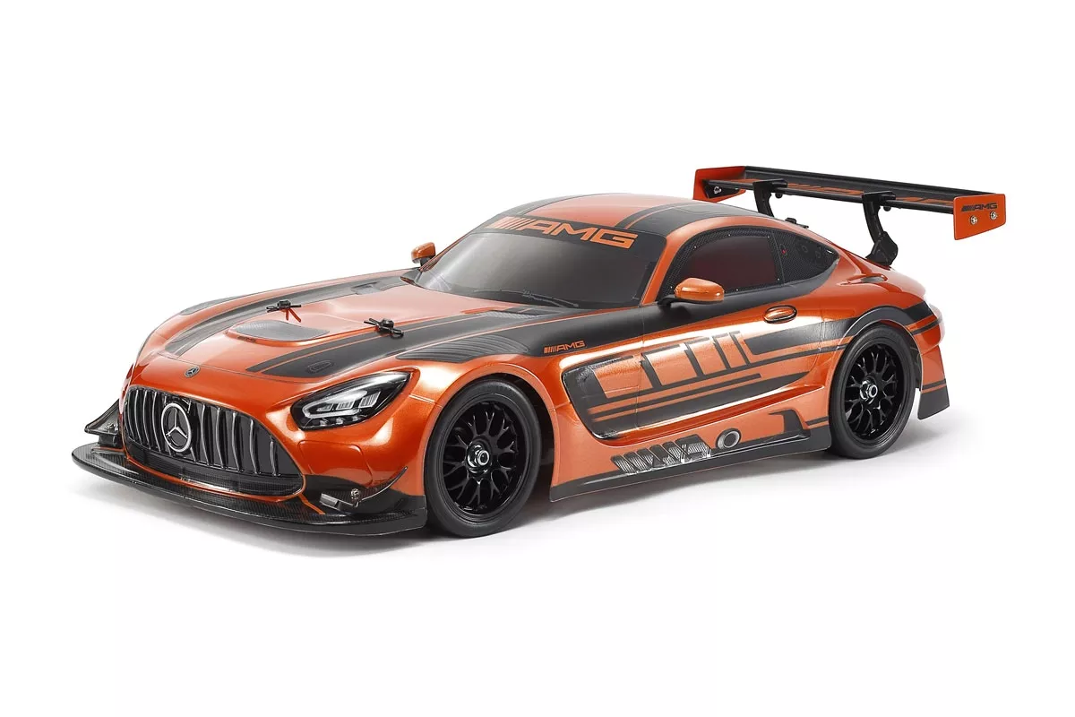 Tamiya 47519 1/10 RC Mercedes AMG GT3 EVO (Painte En Orange) (TT-02)