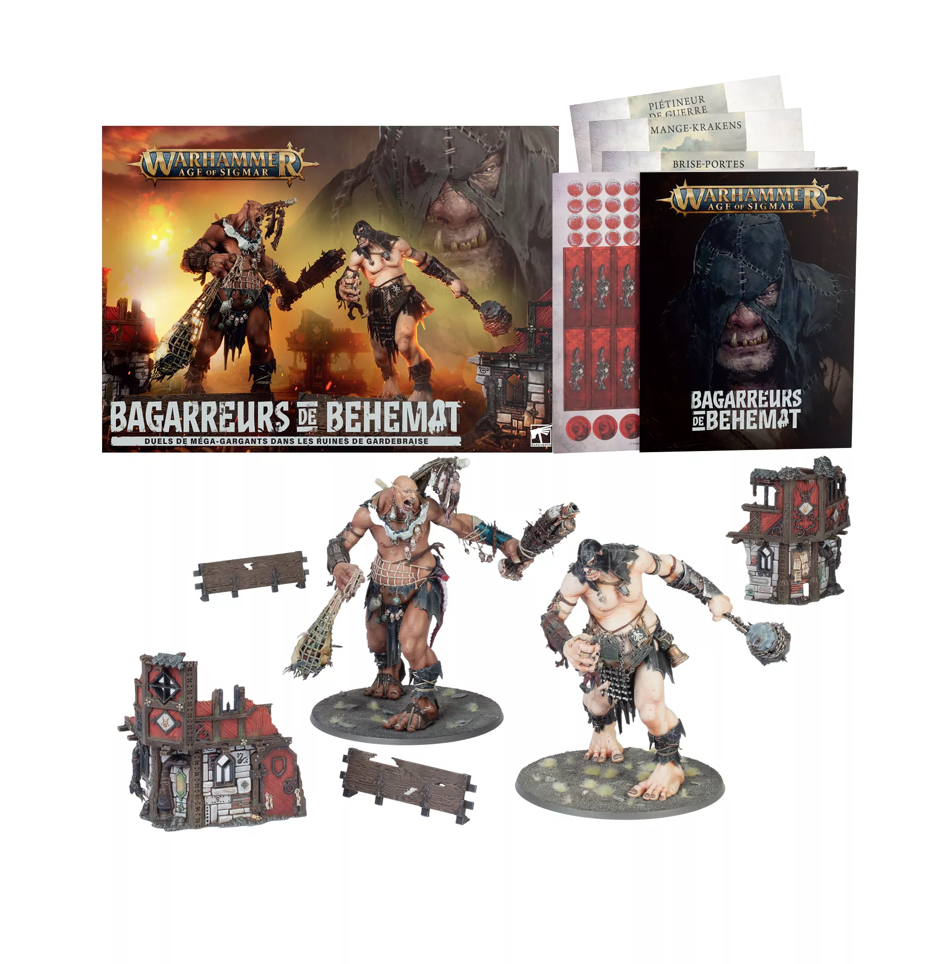 Warhammer Age Of Sigmar Sons Of Behemat : Bagarreurs De Behemat (FR)