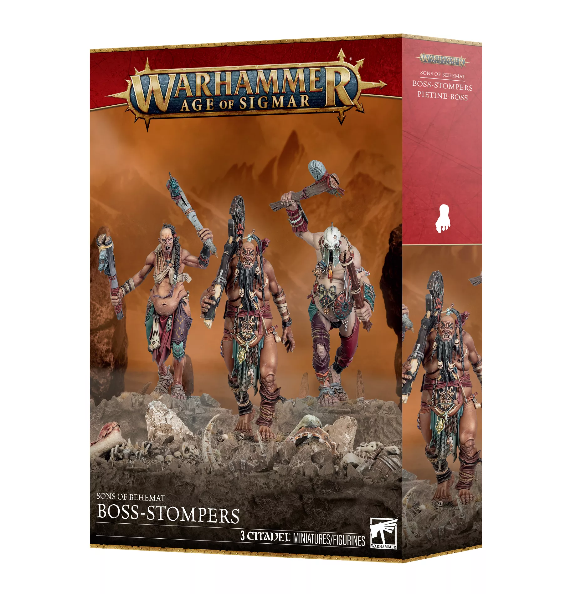 Warhammer Age Of Sigmar Sons Of Behemat : Piétine-Boss