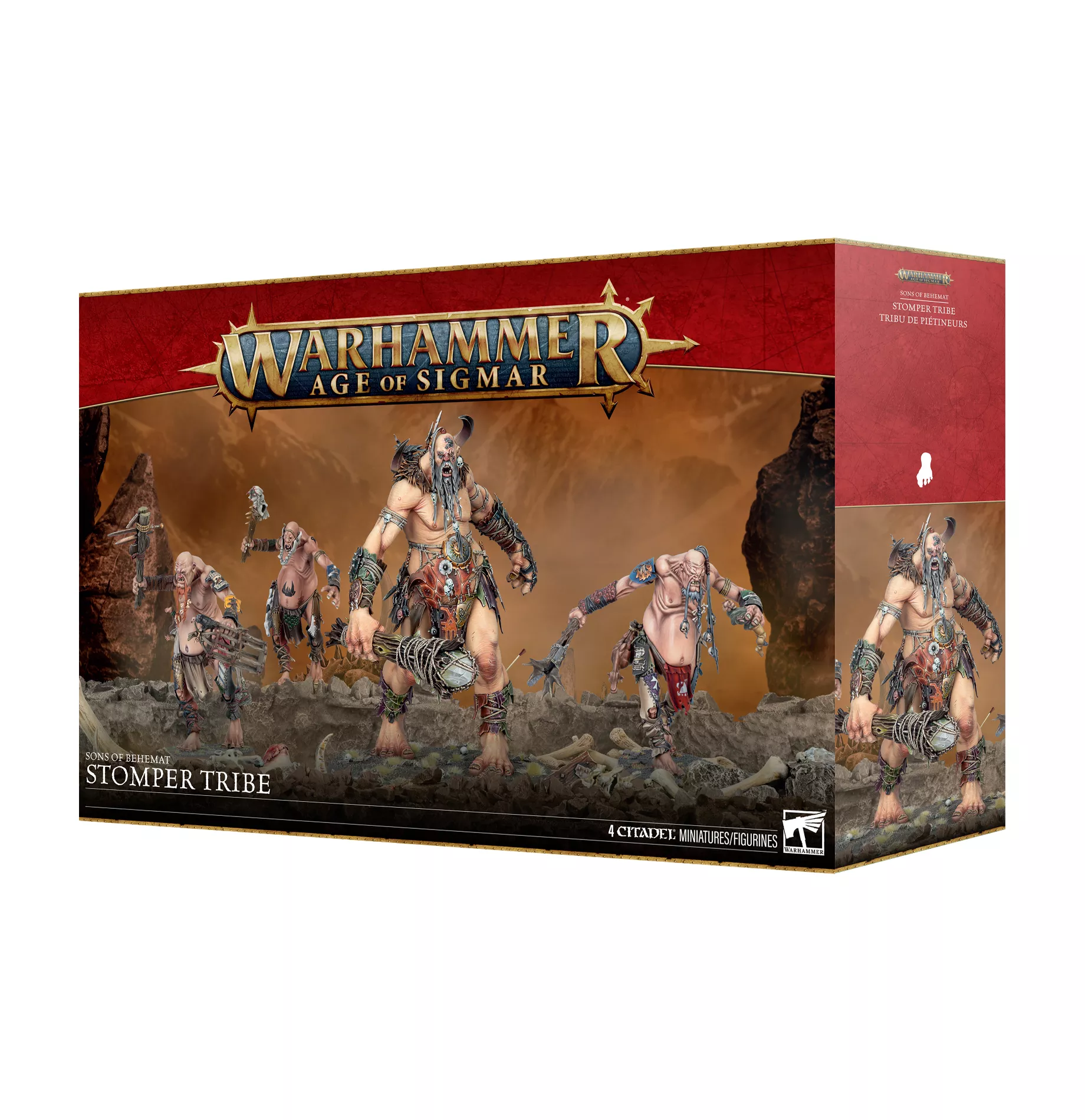 Warhammer Age Of Sigmar Sons Of Behemat : Tribu De Piétineurs