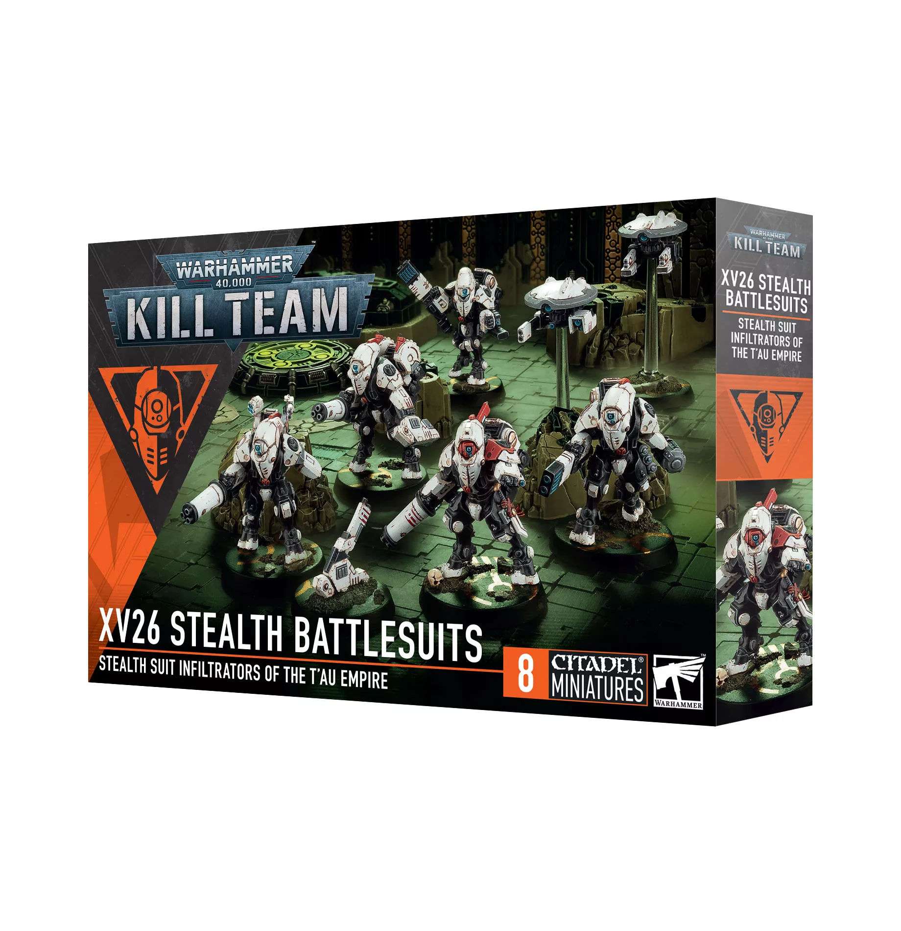 Warhammer 40 000 Kill Team : T'au - XV26 Stealth Battlesuits