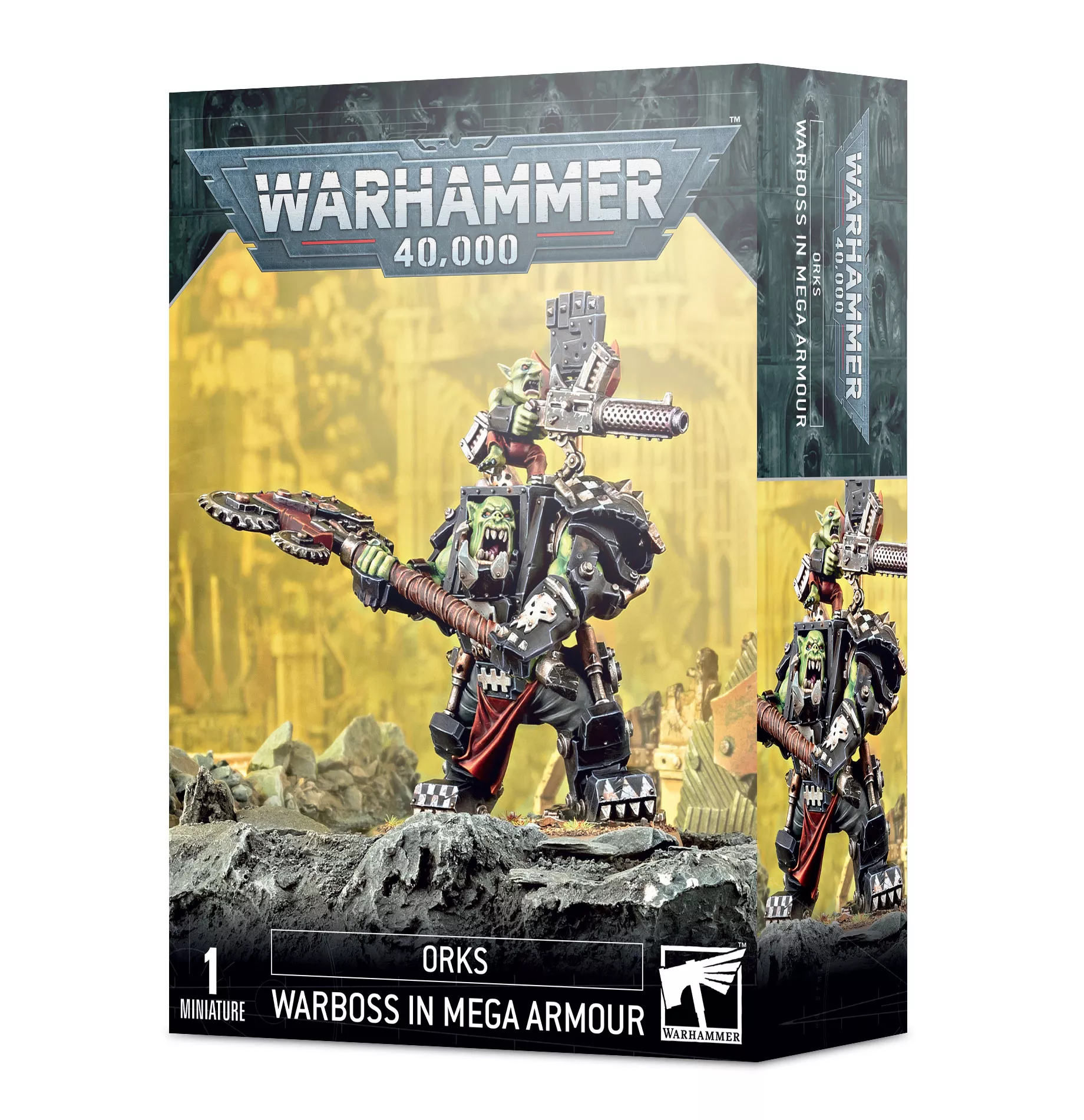 Warhammer 40 000 Orks : Warboss En Mega Armure