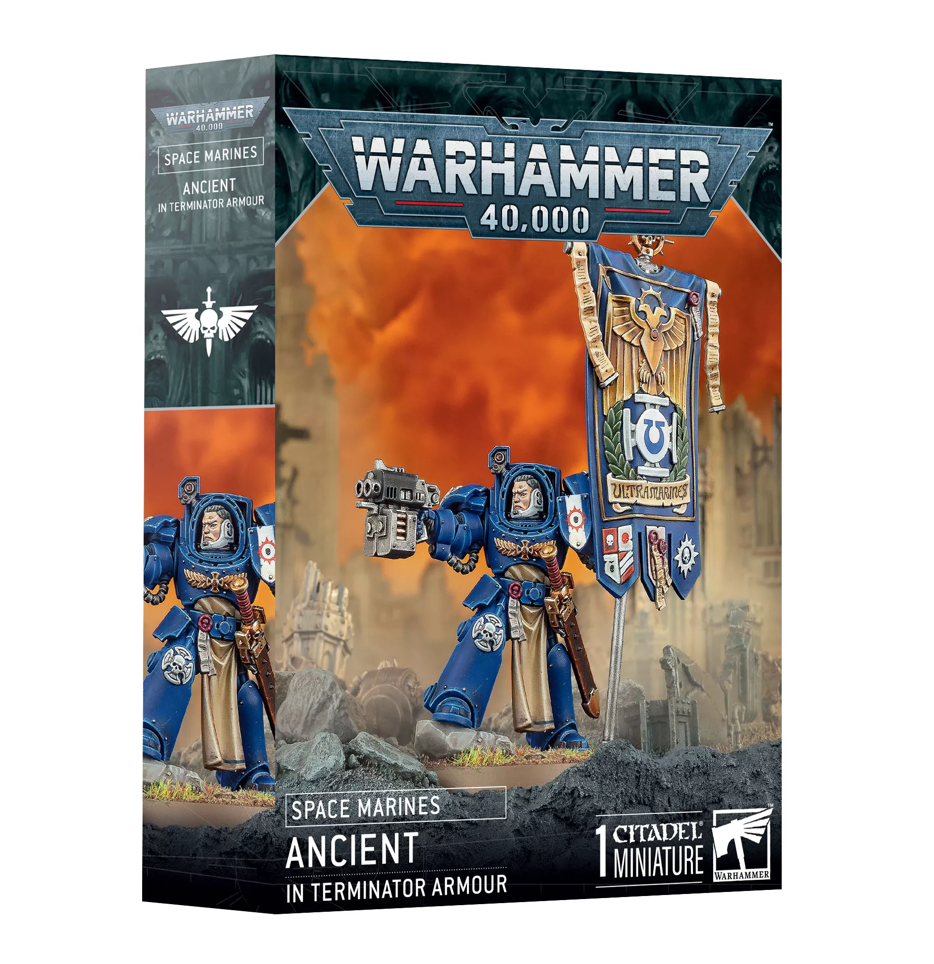 Warhammer 40 000 Space Marines : Ancient En Armure Terminator