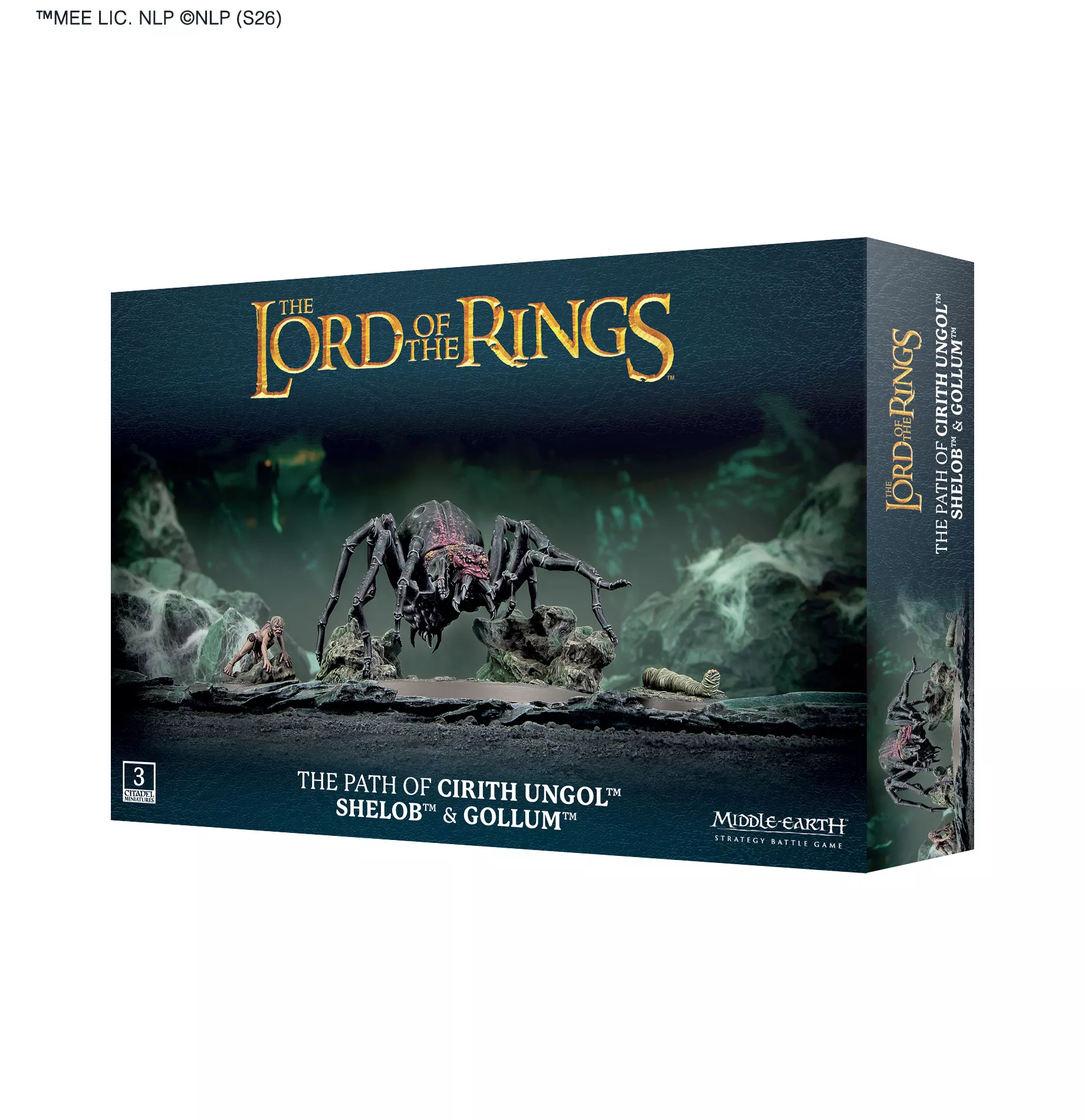 Warhammer Lord Of The Rings : Le Chemin de Cirith Ungol - Shelob & Gollum