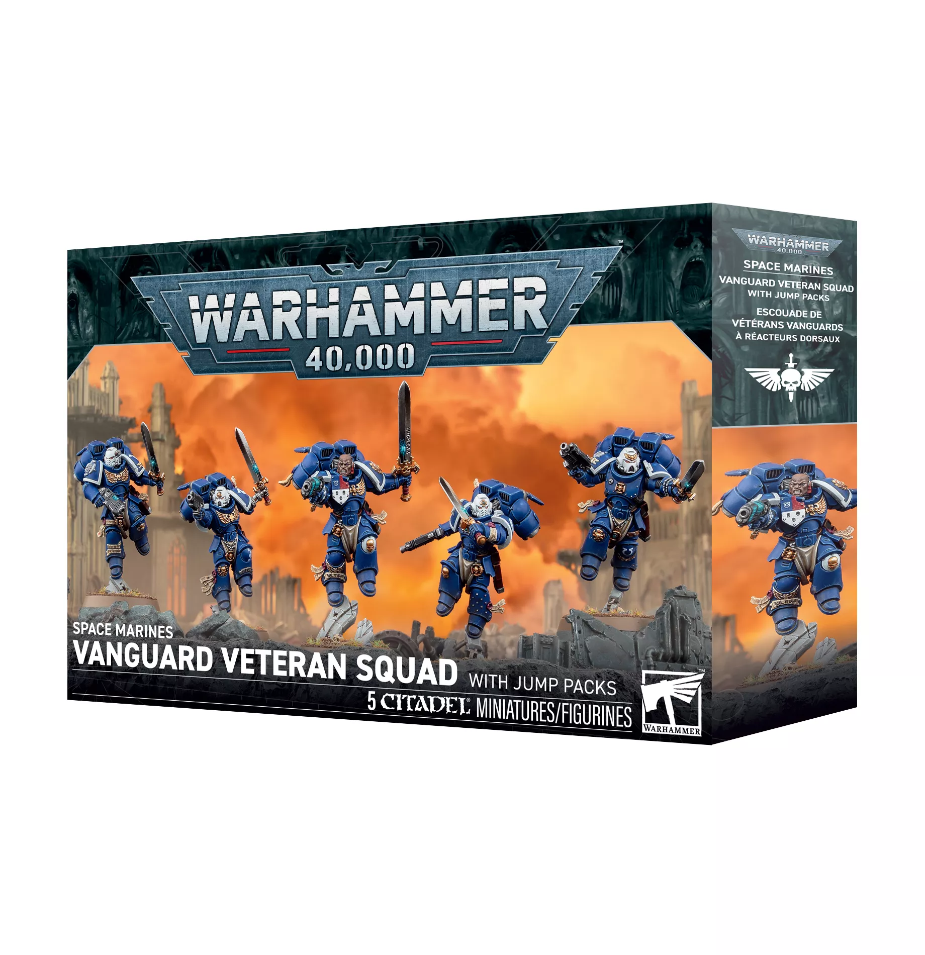 Vétérans Vanguards Avec Jump Pack Space Marines - Warhammer 40 000