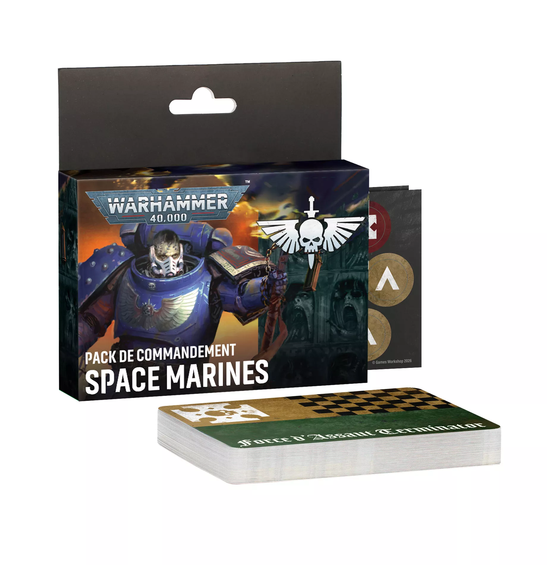 Pack De Commandement Space Marines - Warhammer 40 000