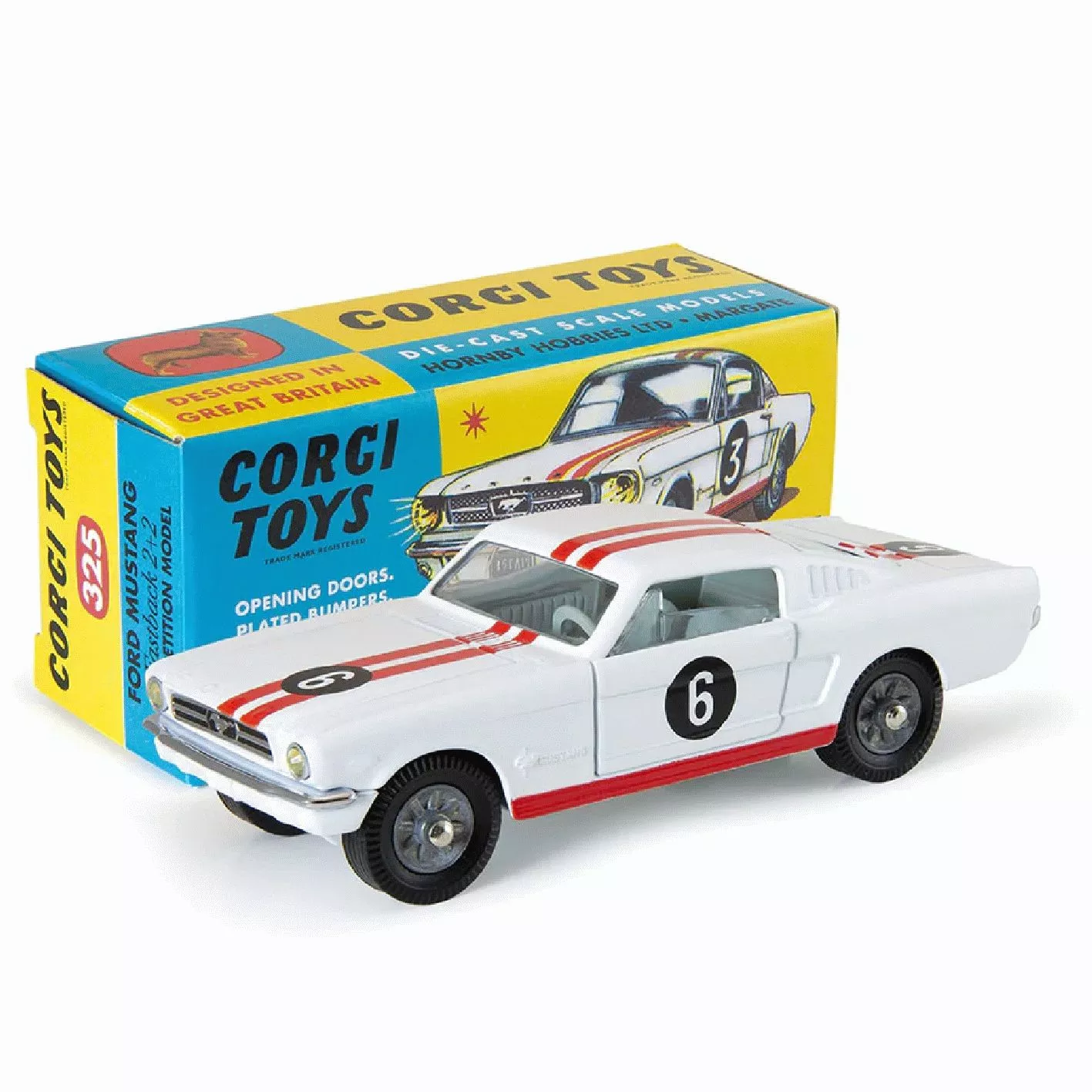 Ford Mustand Fastback Corgi Toys 325 - CD54321007