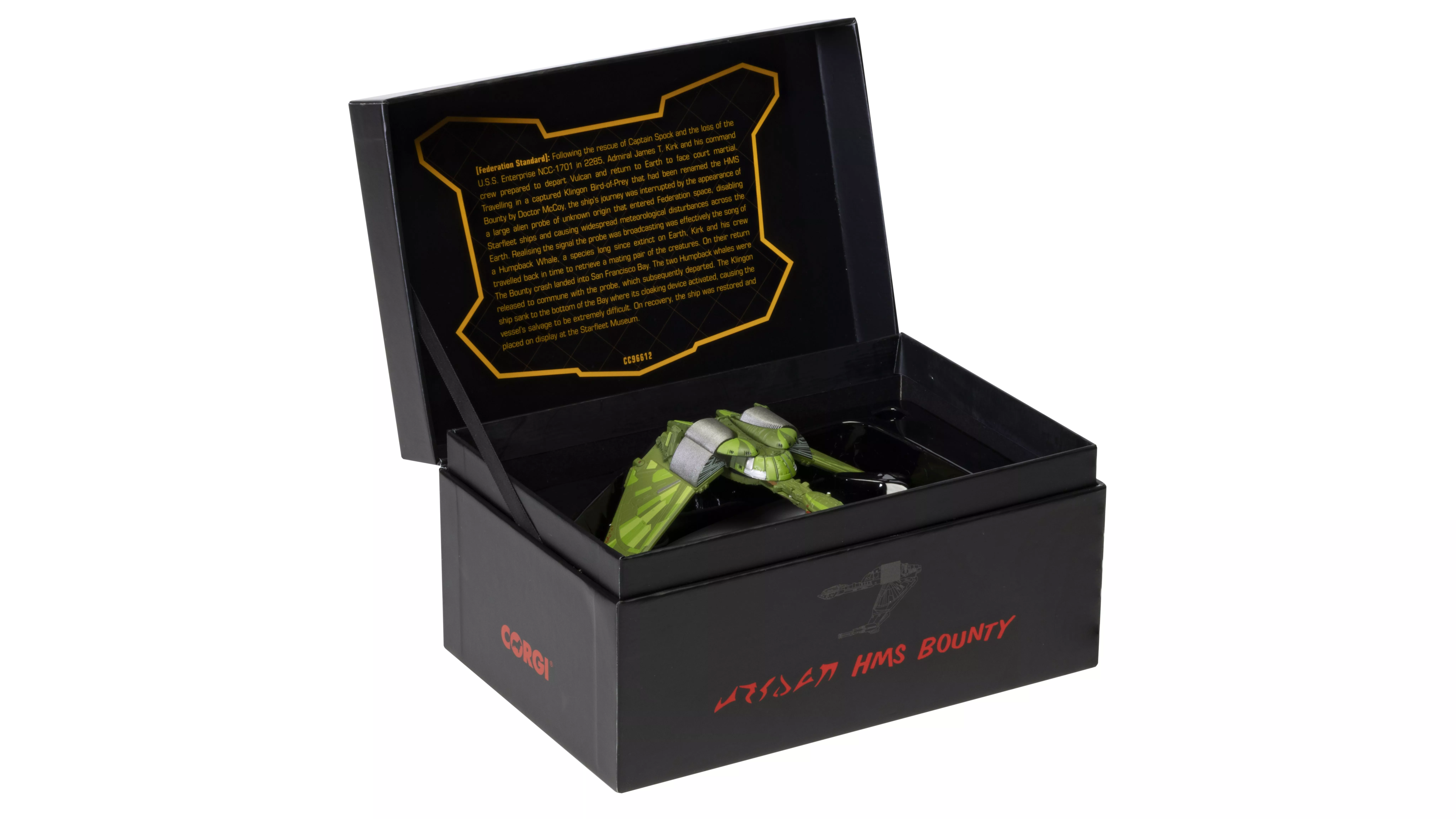 Star Trek Klingon Bird-of-Prey HMS Bounty Corgi - CC96612