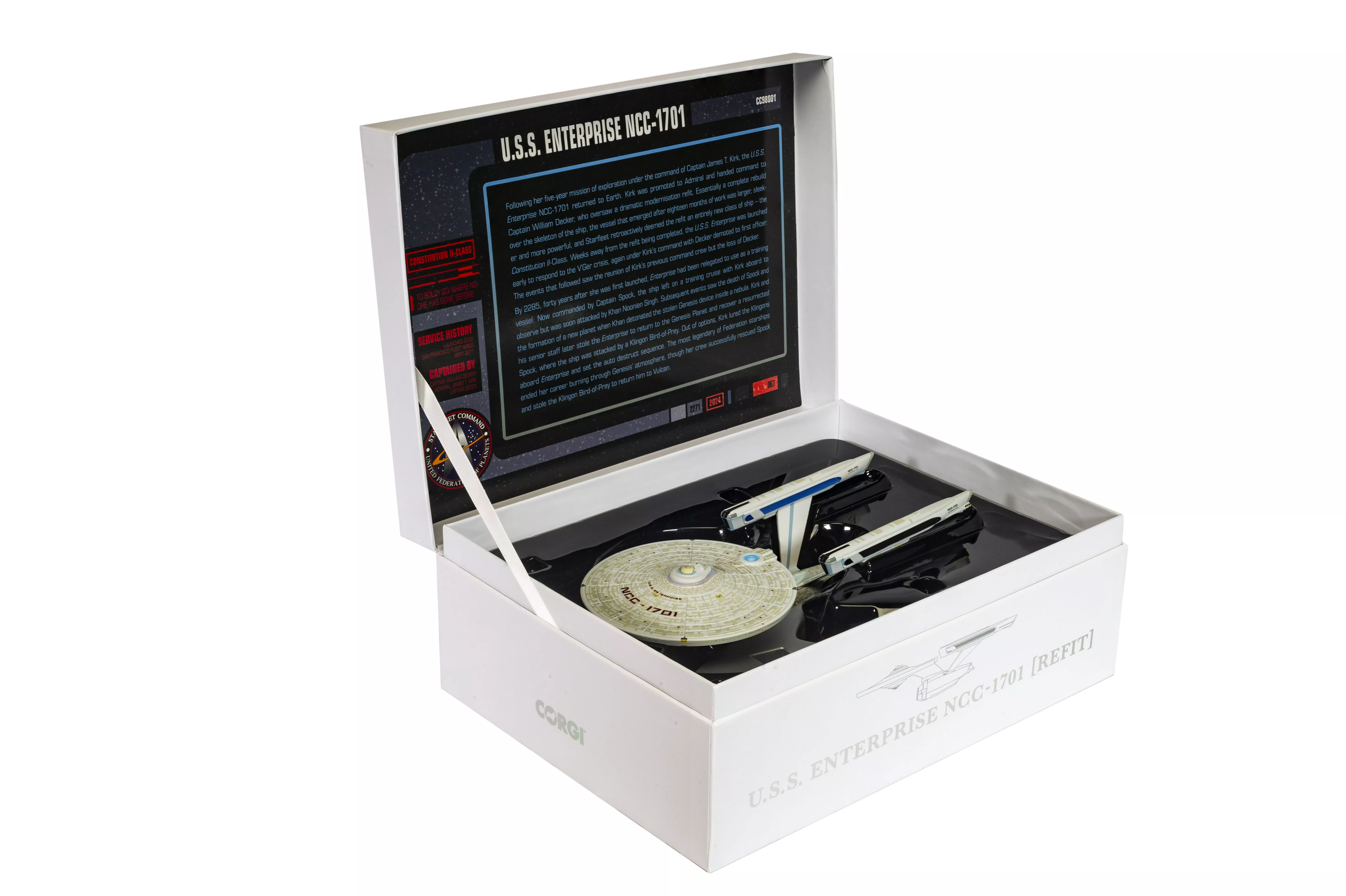 Star Trek USS Enterprise NCC-1701 Corgi - CC98001