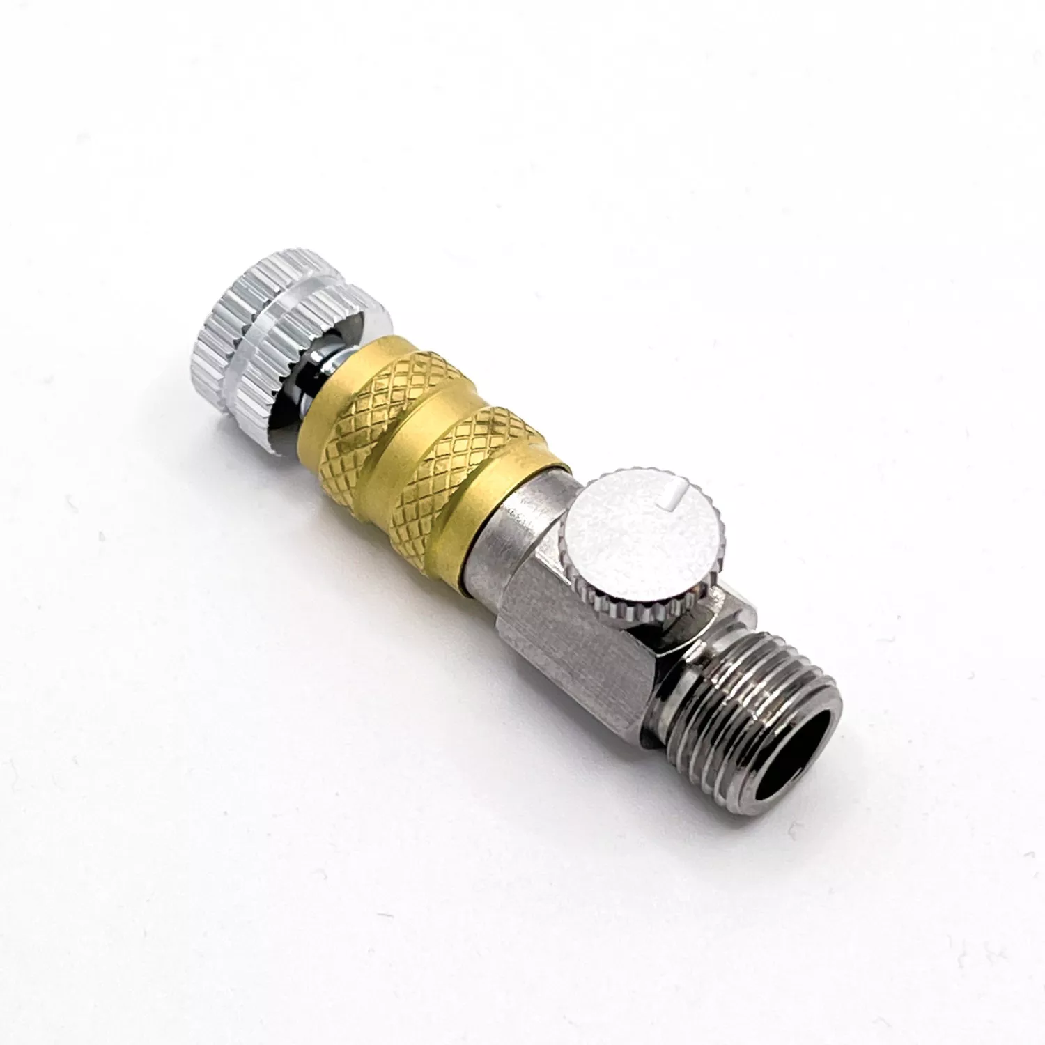 Attache Rapide 1/8 + Valve De Contrôle Aérographe GSW - 1533