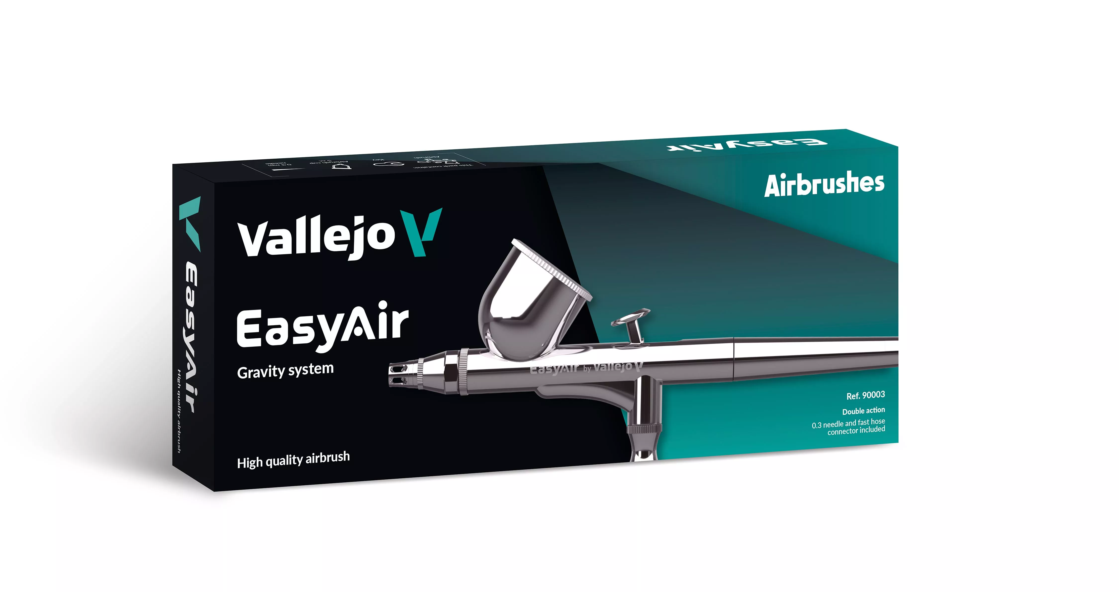 Aérographe EasyAir 0.3mm Double Action Vallejo - 90003