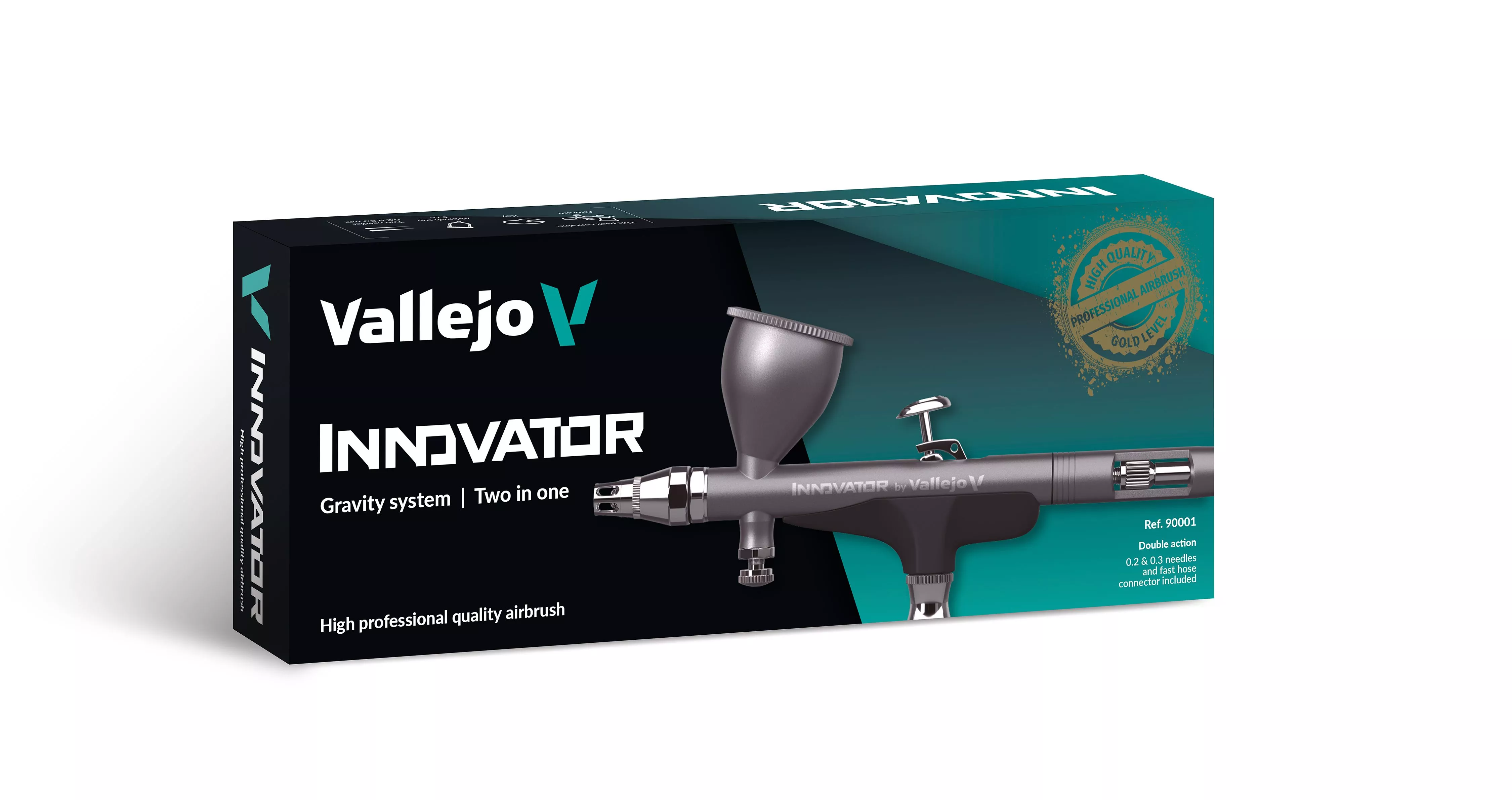 Aérographe Innovator Two-In-One Double Action Vallejo - 90001