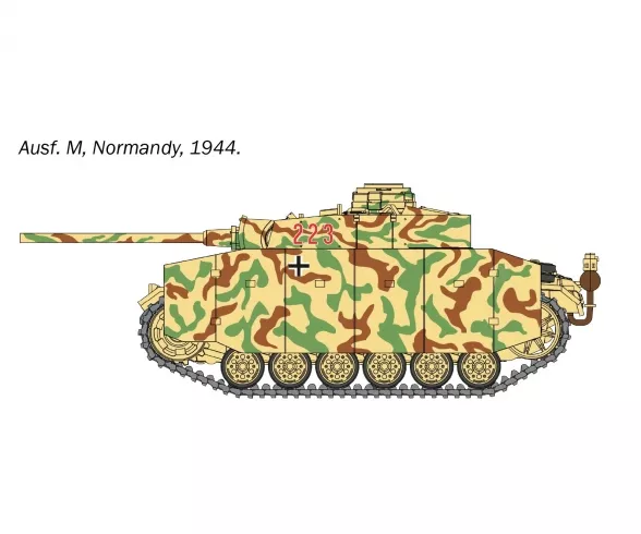 PZ.KPFW III AusF.J/L/M/N 1:56 Italeri - 25757