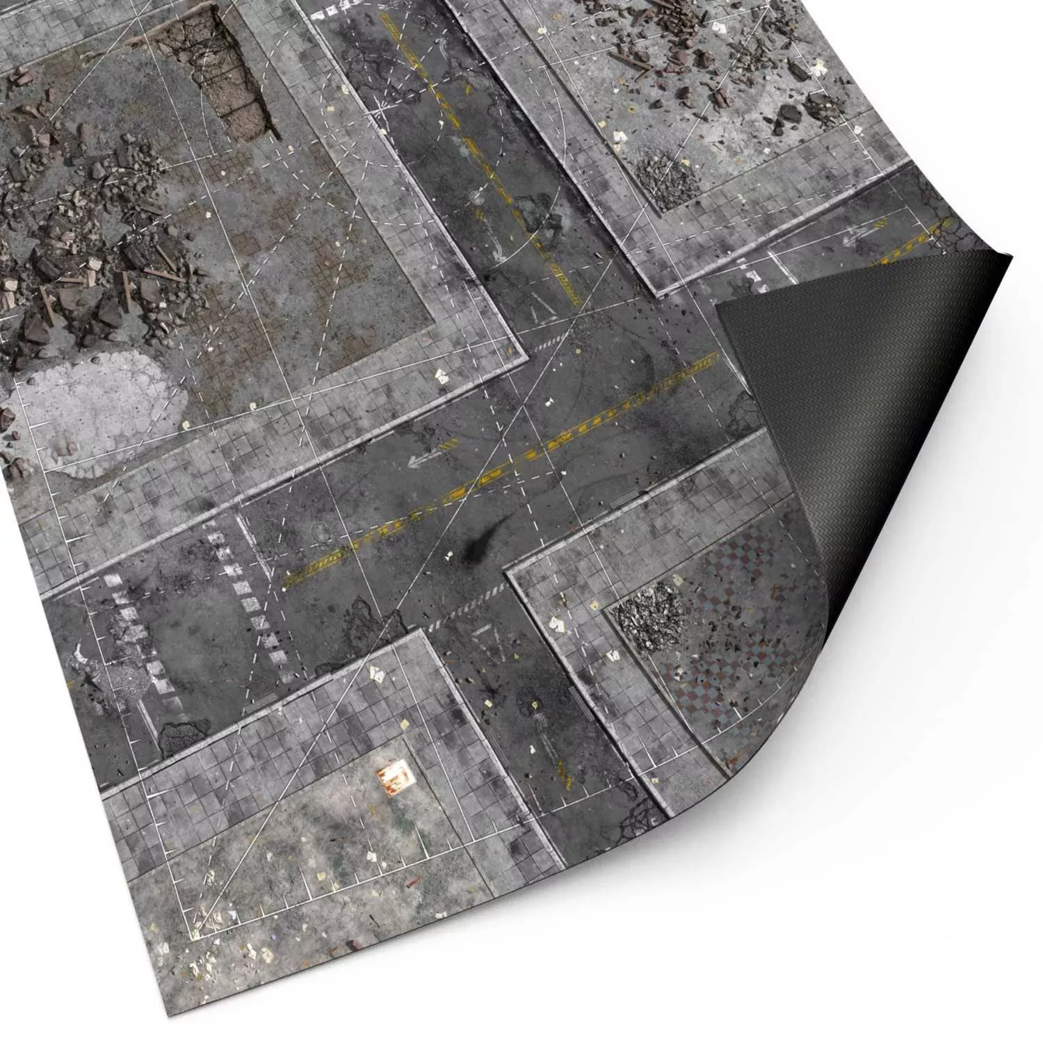 Tapis De Wargame Ground Zero District + Zone Déploiement 60X44'' GSW - 5876