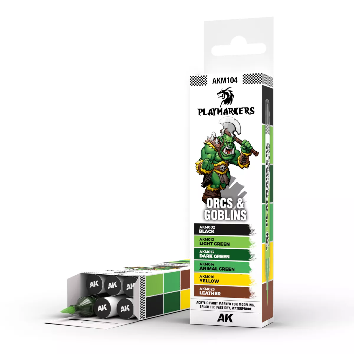 Orcs & Goblins Playmarkers Set AkInteractive - AKM104