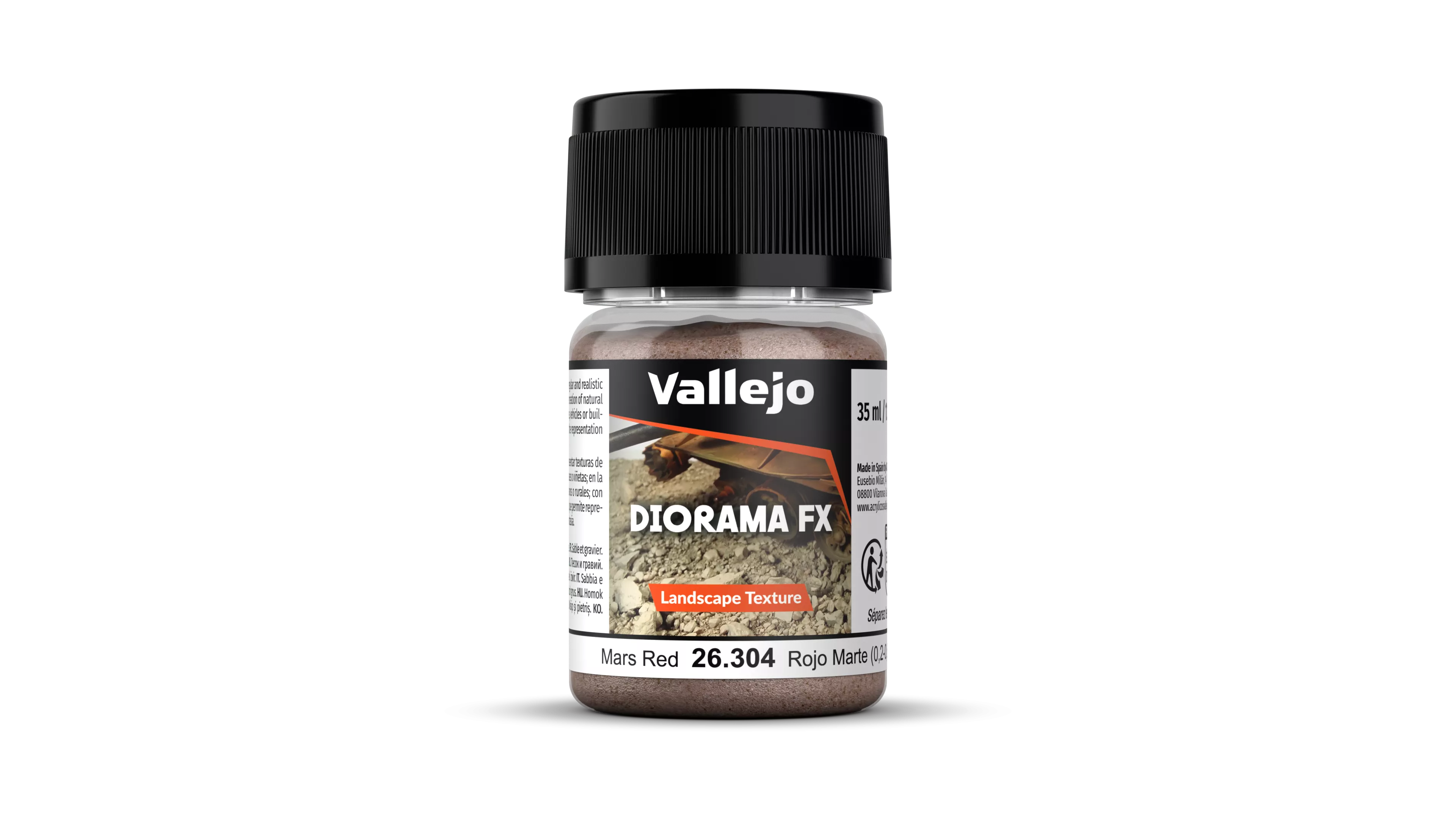 Diorama FX Mars Red  0.2 - 0.6mm Texture Terrain Vallejo - 26.304
