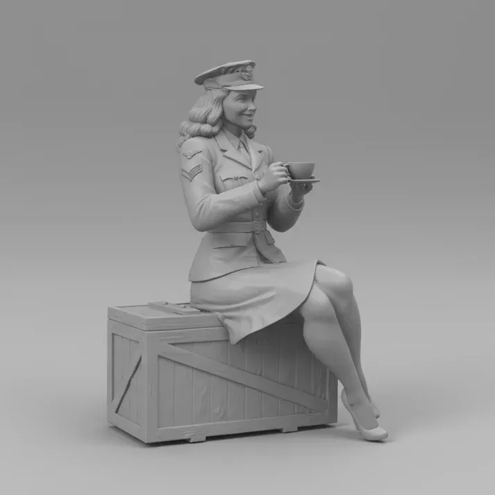 Peggy Tea Break 1:48 Warfront Models - WFM48SH001