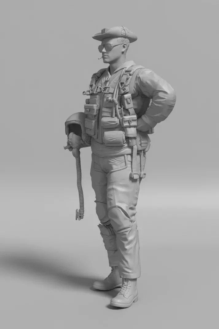 Smokin' Joe USAF Pilote Vietnam 1:32 Warfront Models - WFM32F008